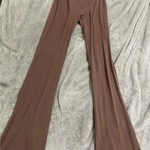 All in Motion (Target Brand) Brown/tan/nude Flared Leggings